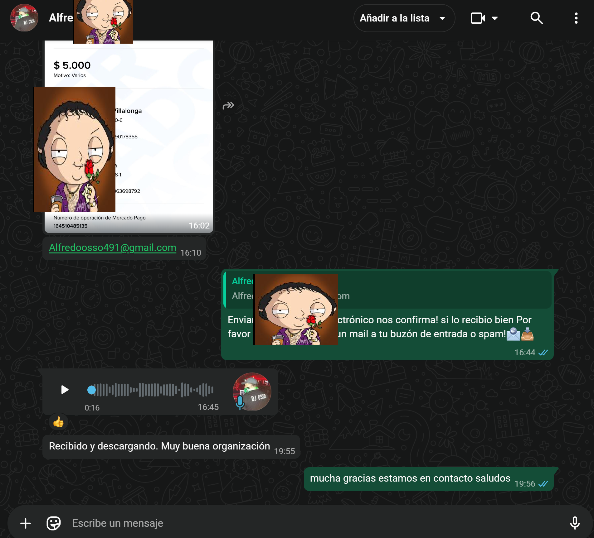 Pago verificado 3