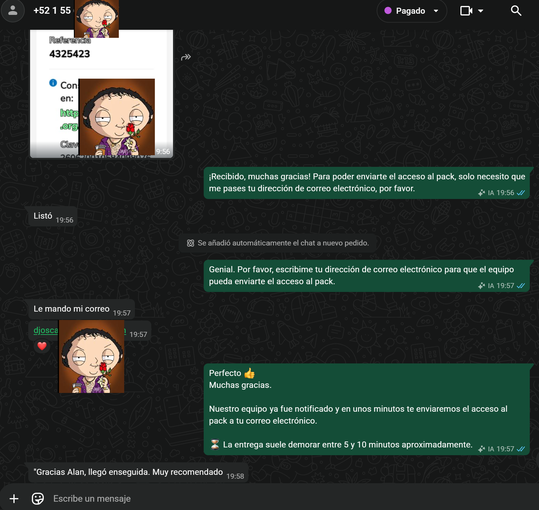 Pago verificado 4