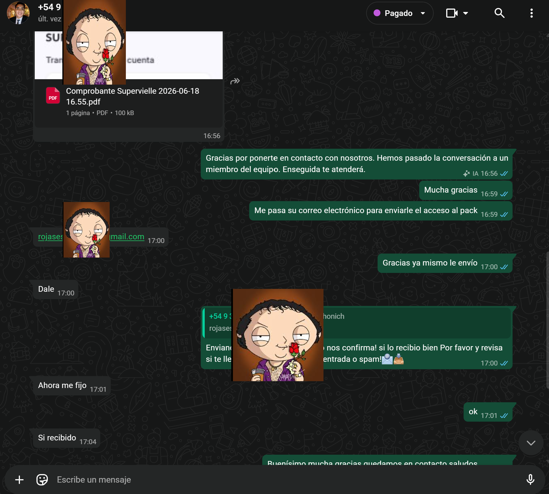 Pago verificado 9